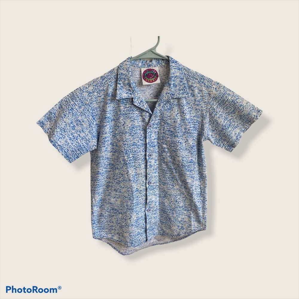 ~Vintage blue button up~